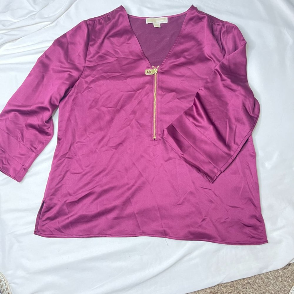 Violet Silky Michael Kors Top